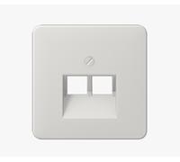 Couvercle Jung CD569-2UALG - pour prise de jonction IAE/EAU, thermoplastique,...