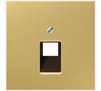 Couvercle Jung ME2969-1UAC 1 trou, pour UAE/IAE, montage, métal, laiton class...