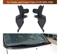 Couvercle Kiev illage de capot latéral d'essuie-glace de pare-brise avant pour Toyota Land Cruiser Prado LC120 Lexus GX470 2003-2009 5386660030 1pc right