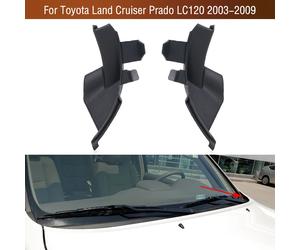 Couvercle Kiev illage de capot latéral d'essuie-glace de pare-brise avant pour Toyota Land Cruiser Prado LC120 Lexus GX470 2003-2009 5386660030 1pc right