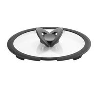 Couvercle Lagostina INGENIO, Modèle 010244060120, Transparent Et Gris, Pour Une
