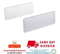 Couvercle Lampe Hotte de Cuisson Bosch Siemens Neff 2 Pièces 175 x 60mm 264984