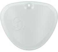 Couvercle latéral carré, droit, apprêté, avec logo "Wirbel" - Simson S50, S51, S70