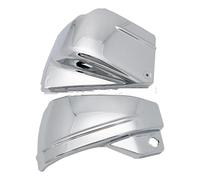 Couvercle latéral de Batterie Cache latéral de carénage batterie moto pour Yamaha V-Star XVS 650 XVS650 XVS650A Dragstar DS650 Custom Classic(Chrome)