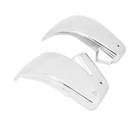 Couvercle latéral de Batterie Carénage latéral de batterie chromé pour moto Harley Softail Breakout FXBR Sport Glide FLSB Fatboy FXDR 18-22 carénage latéral de Batteri