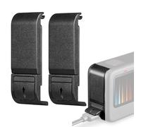 Couvercle Latéral de Batterie en Plastique， Couvercle de Porte de Batterie, Batterie Accessoires， Couvercle de La Batterie de l'appareil Photo， Housse de Protection pour GoPro Hero 9/10/11/12 Noir