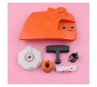 Couvercle latéral de pignon d'embrayage de frein de chaîne for tronçonneuse 235 236 240, Kit de ressorts de moyeu de poignée de poulie de démarreur à recul