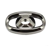Couvercle latéral en métal pour Daiwa pour moulinets de la série LT y compris Fuego, pour REGAL, Revros, Legalis, Luvias, Alphas, Tatula, pour ZILLION, gris 18,5 x 11,1 mm (1 pièce)