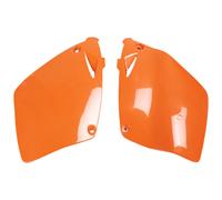 Couvercle latéral UFO PLAST couvercle 2 pièces orange OEM
