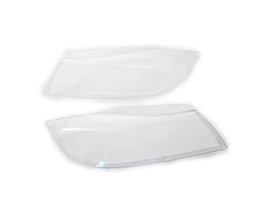 Couvercle Lentille Phare Abat-jour Phare Halogène En Verre Transparent, Couvercle D'objectif Phare Avant Voiture Pour BMW E90 E91 3 2005 2006 2007 2008 Phare Voiture(A pair)