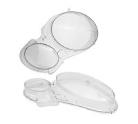 Couvercle Lentille Phare Pour BENZ E Pour CLASSE Pour W211 E240 E200 Voiture Phare Antibrouillard Lentille Couverture Coque Lentilles(Pair)