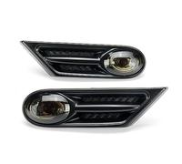Couvercle Lentille Phare Pour BMW Pour MINI Pour COOPER R56 R57 Répéteur Latéral Voyants 63137260202 Paire LED Feu Position Latéral Voiture Clignotant Clignotant Lampe Couvercle phare (Couleur : Smok