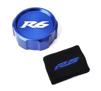 Couvercle Liquide Frein Couvercle De Bouchon Réservoir Frein D'huile Liquide AV&Ant Moto, pour YZFR6 YZF R6 R6S 1999-2015 2005 2007 2010