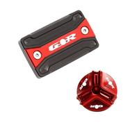 Couvercle Liquide Frein Couvercle De Réservoir Liquide Frein Moto pour GSR750 GSR600 GSR400 Accessoires Bouchon Remplissage D'huile Moteur