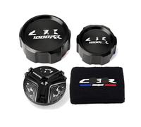 Couvercle Liquide Frein Couvercle De Réservoir Principal Cylindre Liquide Frein AV&Ant Et Arrière Moto, Bouchon Remplissage D'huile pour CBR1000RR CBR 1000 RR 2008 - 2018