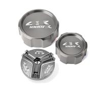 Couvercle Liquide Frein Couvercle De Réservoir Principal Cylindre Liquide Frein AV&Ant Et Arrière Moto, Bouchon Remplissage D'huile pour CBR1000RR CBR 1000 RR 2008 - 2018