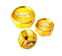 Couvercle Liquide Frein Couvercle De Réservoir Principal Liquide Frein Et Arrière Moto, Accessoires Bouchon Remplissage D'huile Pour CBR1000RR 2004 - 2017