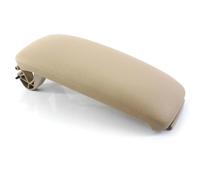 Couvercle Loquet D'accoudoir Voiture En Cuir Couvercle Boîte Rangement D'accoudoir Console Centrale Pour A3 8P A5 2003 - 2013 8P0864245P(Beige)