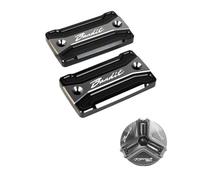 Couvercle Maître-Cylindre Frein Bouchon De Réservoir Liquide Frein Avant Protection Bouchon Remplissage Carburant Accessoires De Moto pour Bandit S650 600 650 1200 1250 1250S