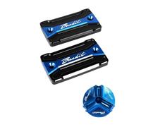 Couvercle Maître-Cylindre Frein Bouchon De Réservoir Liquide Frein Avant Protection Bouchon Remplissage Carburant Accessoires De Moto pour Bandit S650 600 650 1200 1250 1250S