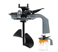 Couvercle Mélangeur Pour Pots De Peinture - 20x11,4 Cm Agitateur 1L Avec Manivelle Manuelle Pour Mélange Et Anti-fuite | Couvercle D'agitation De Peinture Avec Verseur Anti-goutte Pour Remuer, Stocker