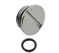 Couvercle Métal pour Moulinet Lizard Pro avec Anneau | Métal , anneau caoutchouc inclus, compatible Lizard Pro, finition dorée grise
