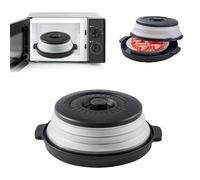 Couvercle Micro-Ondes Avec Tamis Housse Pliable Pour Micro-Ondes Onde Passoire Avec Trous De Vapeur Pour Le Micro-Ondes, Évite Les Éclaboussures, Également Les Légumes, Panier Filtre à Fruits
