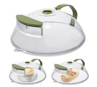 Couvercle Micro-Ondes - PP 27cm | Cloche Anti-Éclaboussures Vapeur | Protège-Plat Réutilisable Matériel Design Pro Chauffage Aliments Bol Cuisine Plateau Complet Set