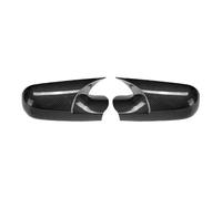 Couvercle Miroir pour Megane 2 MK2 2002-2009 1 Paire De Coques De Rétroviseur Latéral De Voiture, Garniture De Coque Coques Rétroviseur(Carbon Fiber Pattern)