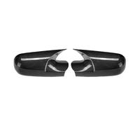 Couvercle Miroir pour Megane 2 MK2 2002-2009 2 Pièces en Fibre De Carbone Couvercle De Rétroviseur Latéral De Voiture Style De Voiture Boîtier Rétroviseur Extérieur(Carbon Fiber Pattern)