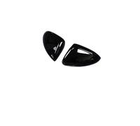 Couvercle Miroir Pour Opel Pour Astra K Pour Insignia Peinture Coques De Rétroviseurs Boîtiers(Gloss Black Set)