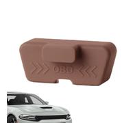 Couvercle OBD étanche - Protection de connecteur de diagnostic de voiture avec coque en silicone flexible universelle pour voiture, SUV, van | Protection anti-poussière pour fiches, outils d'atelier