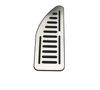 Couvercle Pédale D'embrayage Frein Housse Protection Pédale Repose-pied Voiture Pour Ford Pour Focus Pour MK2 Pour MK3 Pour S-Max 2005 2006 2007 2008 2009 2010 2011 Couvre Pedale(Sliver)