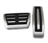Couvercle Pédale Frein pour VW pour Touareg 2007 2008 2009 2010 2011 2012 2013 2014 2015 pédales Frein Carburant d'accélérateur gaz d'acier Inoxydable à la plaquette Voiture Couvre-pédale