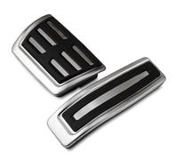 Couvercle pédales Pour Cayenne 2007 2008 2009 2010 2011 2012 2013 2014 2015 2016 2017, pédales d'accélérateur à gaz en acier inoxydable, frein à carburant, plaque Couvre Pédale d'Embrayage