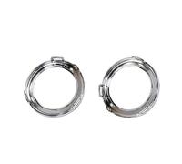 Couvercle phare antibrouillard Pour Jeep Pour Renegade 2019-2021 6VM61SZ0AA 6VN96SZ0AA Couvercle Antibrouillard Avant Automatique Remplacement Bague Garniture Phare Antibrouillard Garniture grille lam