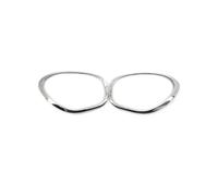 Couvercle Phare Avant Pour MINI Pour Cooper R60 Pour Countryman S ALL4 2011 2012-2016 Garniture De Lunette Phare Chromée Couvercle Contour Gauche Droite(1 pair)