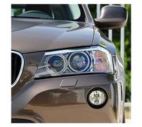 Couvercle Phare Avant Voiture Pour BMW X3 F25 2010 2011 2012 2013, Lentille Phares En Verre, Abat-jour Transparent, Masques Coque Lampe(La gauche)