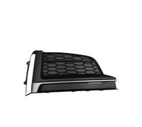 Couvercle Phare brouillard Compatible avec A5 Sport 2017 2018 2019 Cadre phare antibrouillard pour pare-choc avant calandre latérale accessoires voiture(Right-No Hole)