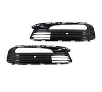 Couvercle Phare brouillard Compatible avec BMW 7 G12 2016 2017 Couvercle phare antibrouillard pare-choc avant garniture lampe grille maille accessoires voiture 51117358789 51117358790(A set)