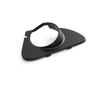 Couvercle Phare brouillard Compatible avec BMW Série 6 E63 E64 2004 2005 2006 2007 2008 2009 2010 Style voiture Pare-chocs avant Antibrouillard Couvre Cadre Surround(Right)