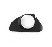 Couvercle Phare brouillard Compatible avec BMW Série 6 E63 E64 2004 2005 2006 2007 2008 2009 2010 Style voiture Pare-chocs avant Antibrouillard Couvre Cadre Surround(Left)