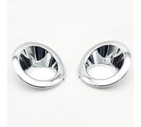 Couvercle Phare brouillard Compatible avec Chevy pour Captiva 2007 2008 2009 2010 2 pièces pare-chocs avant antibrouillard coque couvercle lumière cadre accessoire(Silver)