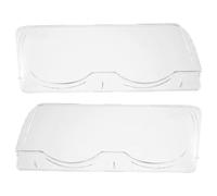 Couvercle Phare Coque Compatible Avec BMW Pour E38 1999 2000 2001 1 Paire D'abat Jour De Phare Avant De Voiture Accessoires De Décoration De Remplacement