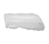 Couvercle Phare Coque Compatible Avec BMW Pour E46 1998 1999 2000 2001 1 Paire Couvercles Phare Voiture Abat Jour Coque Brillante Couvre Objectif Lampe Frontale Accessoires Remplacement(Right)