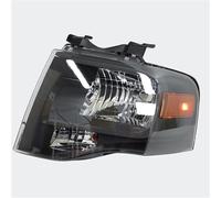 Couvercle Phare Phare Pour Ford Pour Expedition 2007-2014 Noir Voiture Phare Avant Phare DRL Ensemble Feux De Route/feux De Croisement Headlight Assembly(1pc left side)