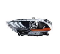 Couvercle Phare Phare Pour Ford Pour Mustang 2018-2023 Ensemble De Phares DRL À LED Projecteur Complet À LED Couvre Objectif Phare(Left side)