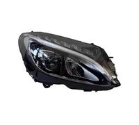 Couvercle Phare Phares Avant À LED Sans Modules Pour Mercedes Pour Benz Classe C W205 C200 C250 C260 C300 2015-2017 Feux Avants Auto(droite)