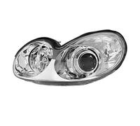 Couvercle Phare Pour Hyundai Pour Sonata 2003-2008, Phare Avant, Boîtier De Lampe De Réglage, Ensemble De Lentilles Transparentes Feux Avants Auto(Left Side)