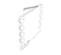 Couvercle pivotant de boîtier pour rail Weidmüller CH20M6 C TP 1073410000 69.8 x 6.1 x 6.75 50 pc(s)